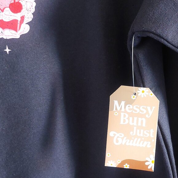 Messy Bun Just Chillin Sweatshirt - Picture 4 of 6